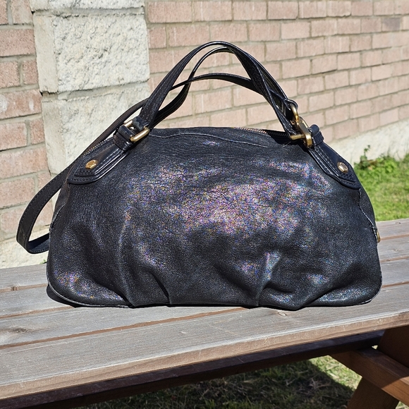 Marc by Marc Jacobs black leather hobo satchel - Picture 2 of 15